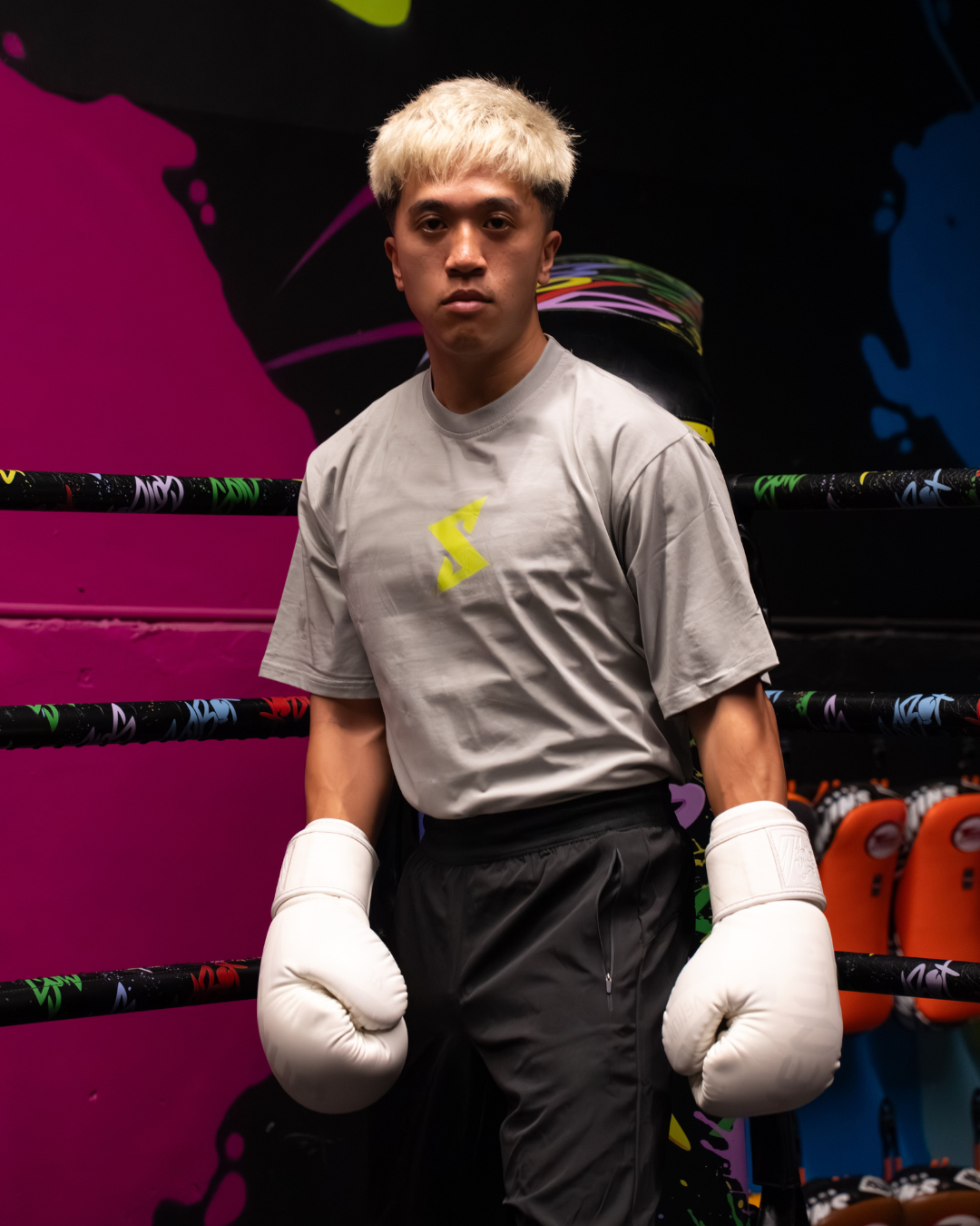 'Let's Work' Oversized T-Shirt (Acid)